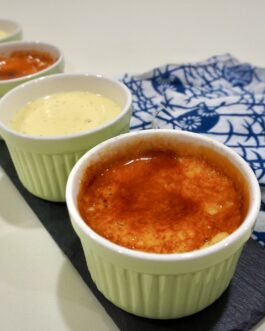 經典烤布蕾 最少4入【自取才有烤糖】